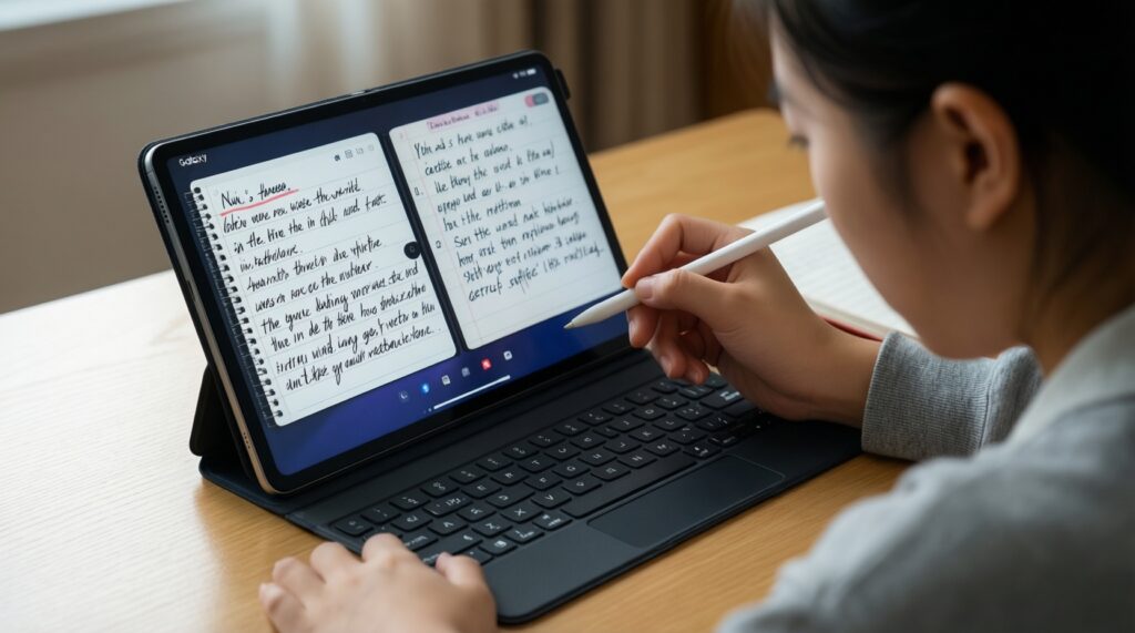 รีวิวแท็บเล็ตทำงาน-เรียน: iPad vs Android Tablet vs Galaxy Tab จุดเด่น-จุดด้อยและคนที่เหมาะ - иллюстрация