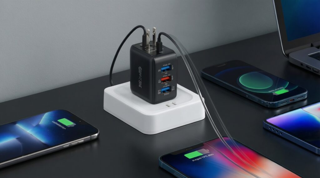 อะแดปเตอร์และสายชาร์จที่ควรมี: USB‑C, Lightning, GaN, PD, PPS เลือกยังไงไม่พลาด - иллюстрация