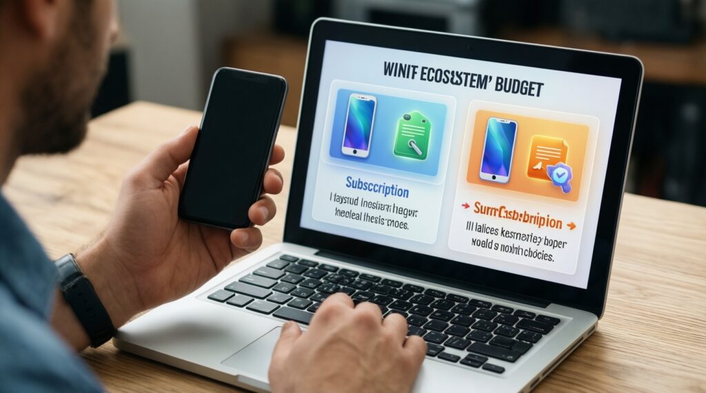 เจาะลึก Ecosystem: Apple vs Google vs Samsung ใครเหมาะกับไลฟ์สไตล์แบบไหนในปีนี้ - иллюстрация