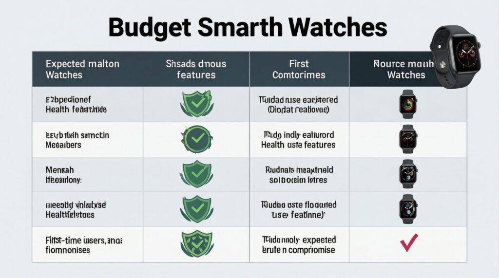 นาฬิกาอัจฉริยะเพื่อสุขภาพ: Apple Watch vs Pixel Watch vs Galaxy Watch ฟีเจอร์จริงที่ควรดู - иллюстрация