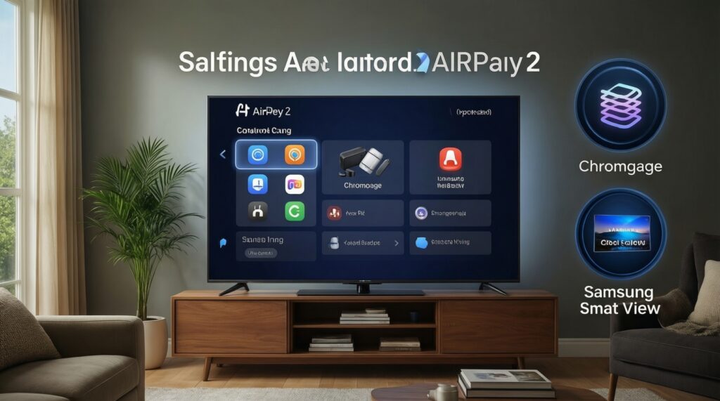 สมาร์ตทีวีและสตรีมมิงในบ้าน: AirPlay vs Chromecast vs Smart View ใช้งานกับทีวีรุ่นต่างๆ เป็นยังไง - иллюстрация