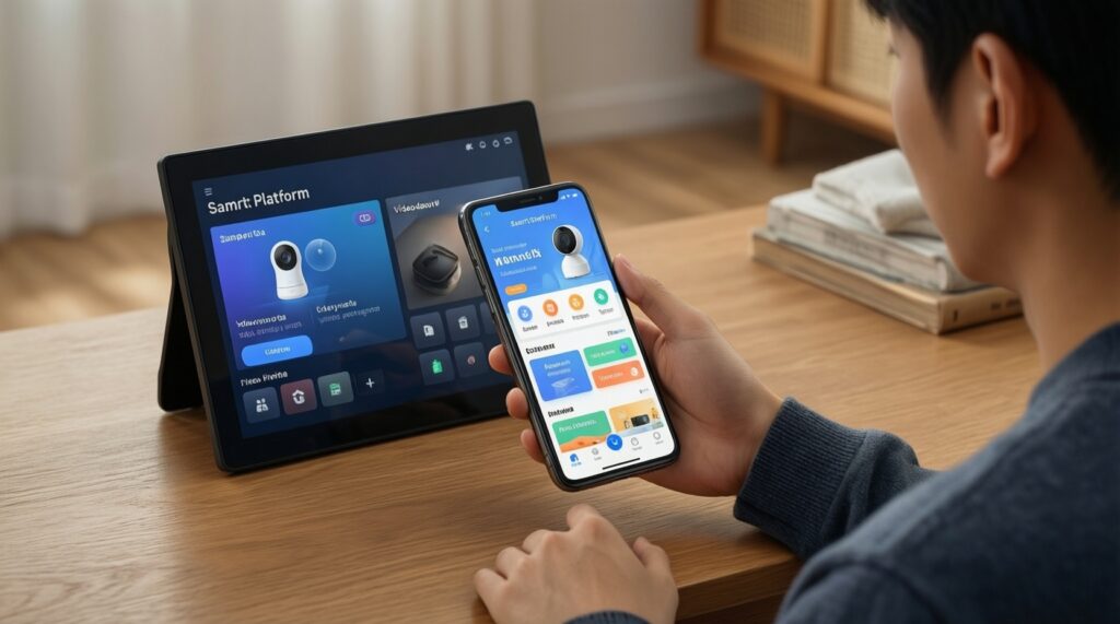 กล้องวงจรปิดและกริ่งประตูอัจฉริยะ: รองรับ HomeKit/Google/SmartThings ต่างกันยังไงก่อนซื้อ - иллюстрация