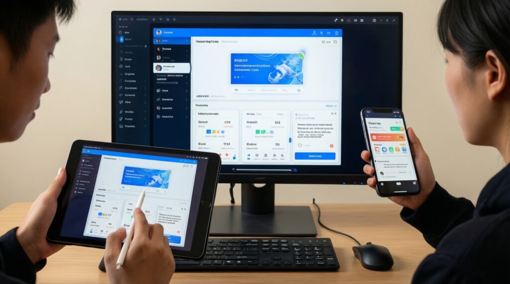 เดสก์ท็อปโหมดบนแท็บเล็ต/มือถือ: DeX vs iPad Stage Manager เหมาะกับงานไหน - иллюстрация