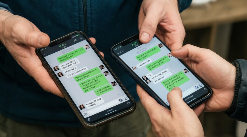 เช็กลิสต์เข้าระบบนิเวศใหม่: ย้ายจาก Android ไป iPhone หรือจาก iPhone ไป Android ต้องเตรียมอะไรบ้าง - иллюстрация