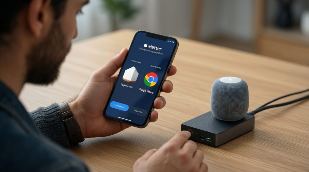 สมาร์ตโฮมเริ่มต้นงบประหยัด: จัดชุด Apple Home/Google Home/SmartThings แบบคุ้มสุด - иллюстрация