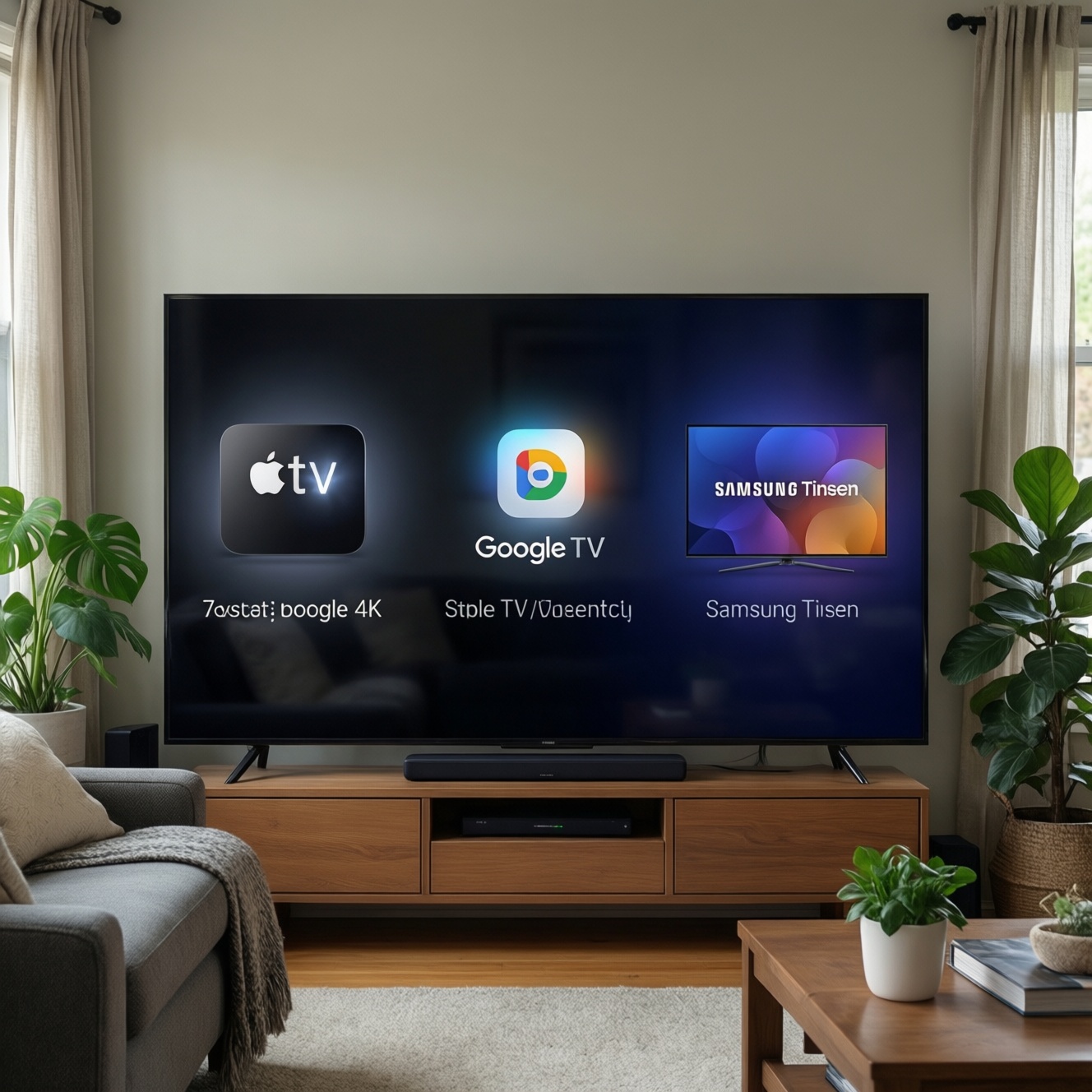 Smart Tv and streaming: apple Tv vs google Tv vs samsung tizen for easy home-mobile integration