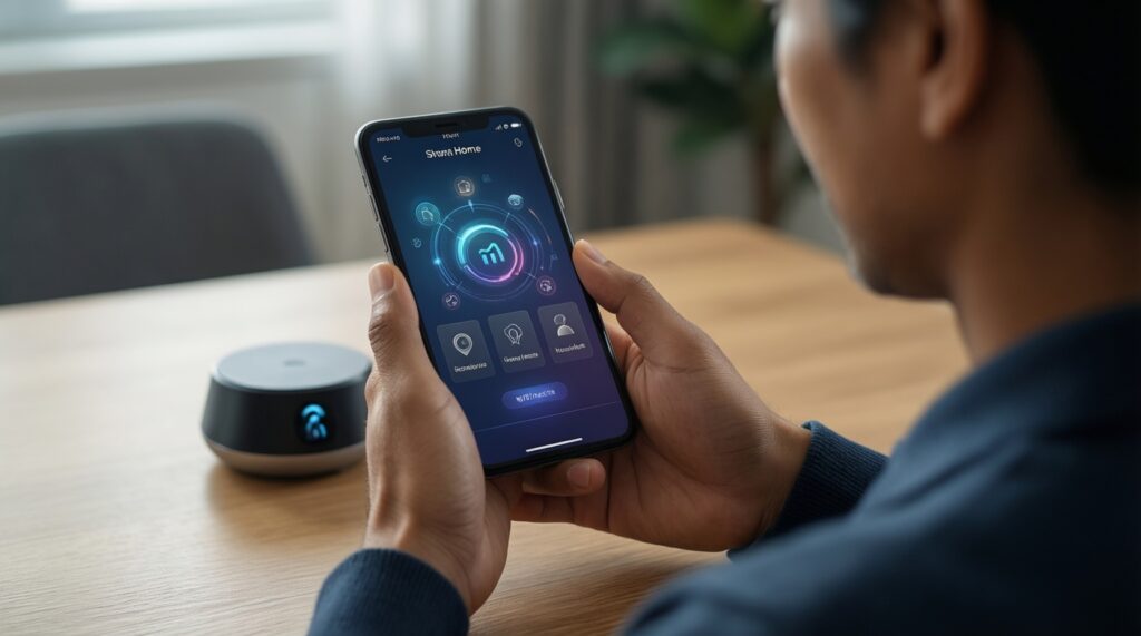 - ระบบความปลอดภัยบ้าน: กล้อง/เซนเซอร์/กริ่งประตู เลือกให้เข้ากับ HomeKit, Google Home, SmartThings - иллюстрация