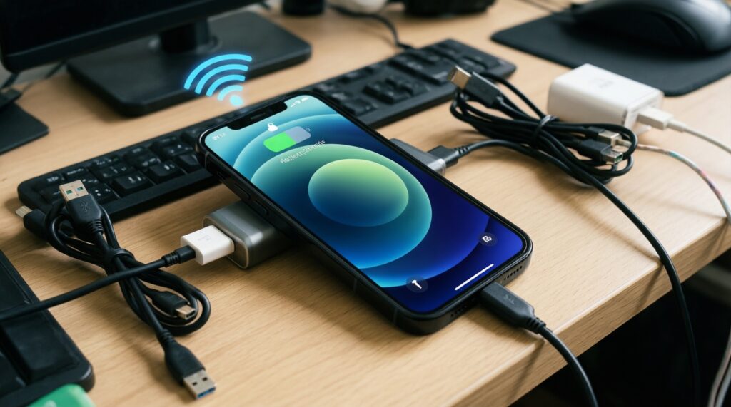 - การสำรองข้อมูลและย้ายค่าย: จาก iPhone ไป Android หรือ Android ไป iPhone ต้องเตรียมอะไรบ้าง - иллюстрация