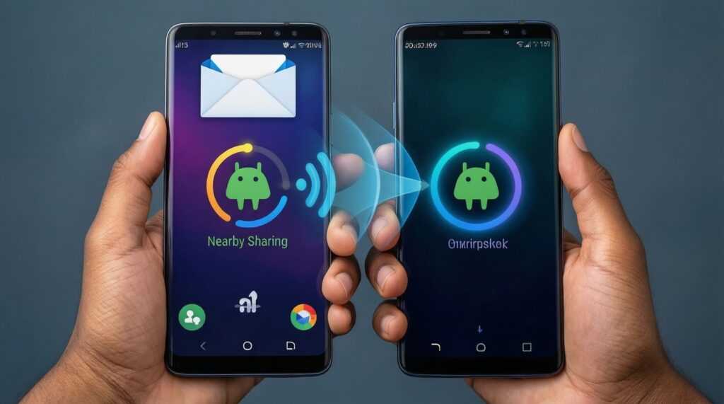 - ฟีเจอร์ข้ามอุปกรณ์: AirDrop/Continuity vs Nearby Share/Quick Share ใช้อันไหนแทนกันได้แค่ไหน - иллюстрация