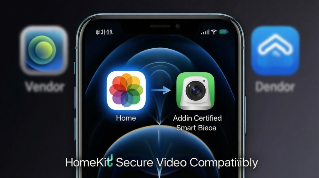 - ระบบความปลอดภัยบ้าน: กล้อง/เซนเซอร์/กริ่งประตู เลือกให้เข้ากับ HomeKit, Google Home, SmartThings - иллюстрация
