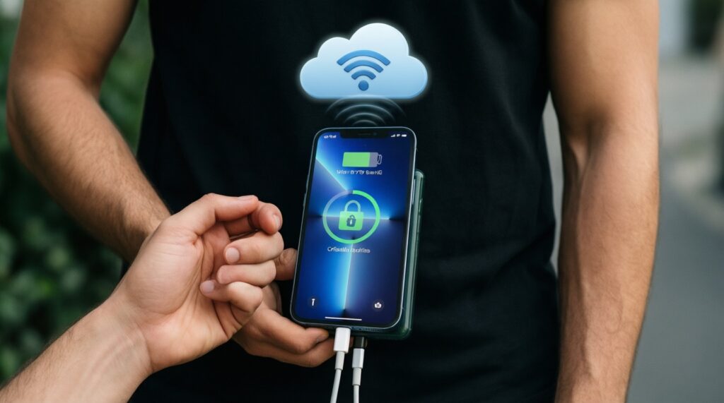 - การสำรองข้อมูลและย้ายค่าย: จาก iPhone ไป Android หรือ Android ไป iPhone ต้องเตรียมอะไรบ้าง - иллюстрация