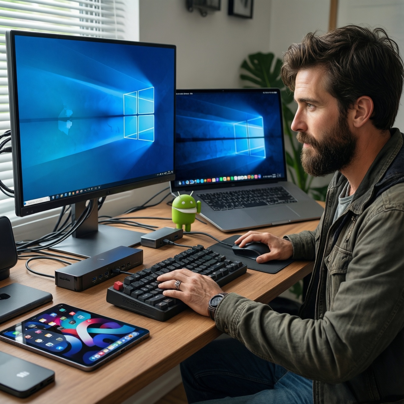 Work accessories: best keyboards, mice, Usb-c hubs and portable monitors for each brand