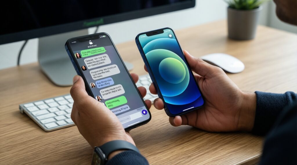 - สรุปข้อดีข้อเสียแบบไม่อวย: ใครควรอยู่ Apple/Google/Samsung ตามงบ พฤติกรรม และอุปกรณ์ที่มีอยู่ - иллюстрация